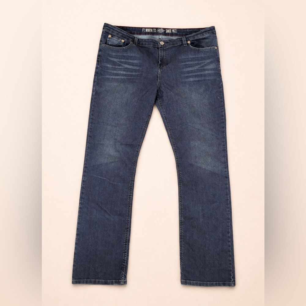 Dickies Straight Leg Jeans – Women’s Size 16 Long (16L) – Stretch Denim